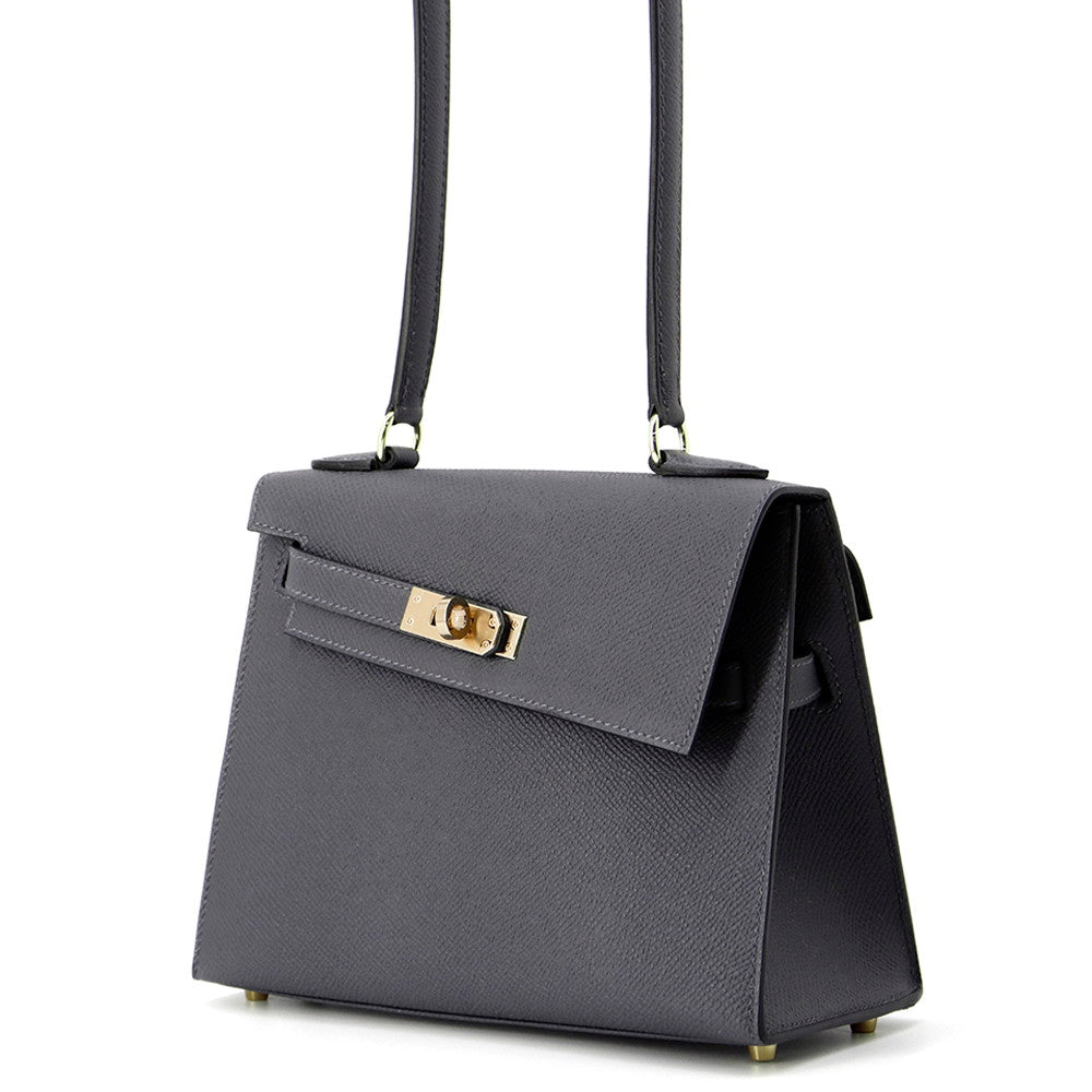 HERMES Kelly Disorder Ardoise Epsom Size 20