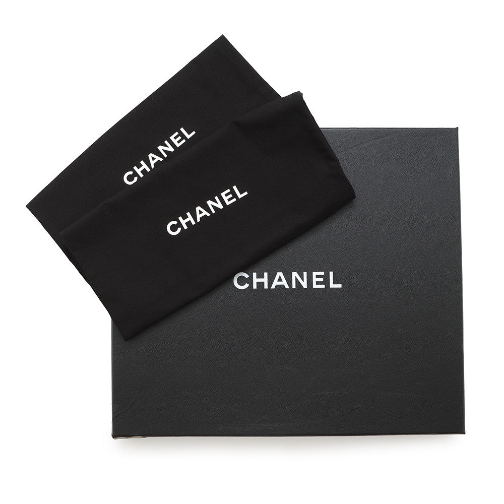 CHANEL EncreStrap Open Toe Platform Sandals Light PinkG45594 Suede rhinestone Size 38
