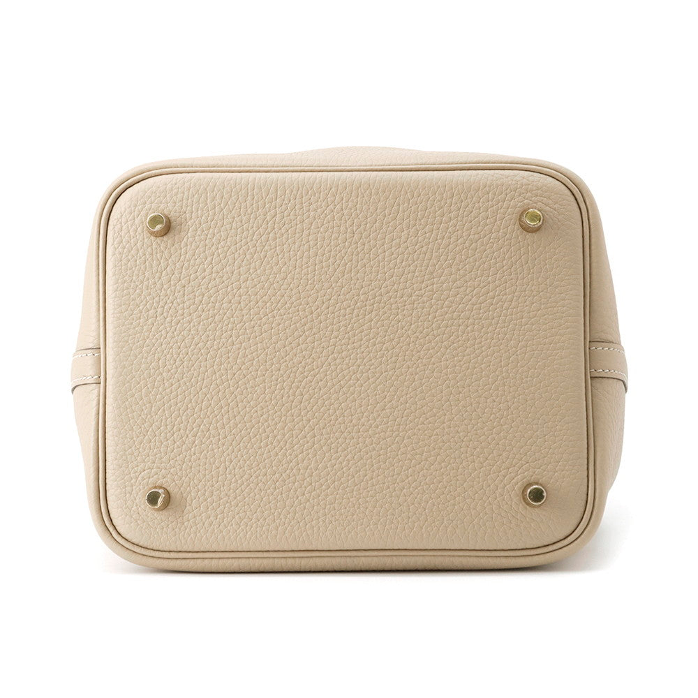 HERMES Picotin Padlock Trench Taurillon Clemence Size MM