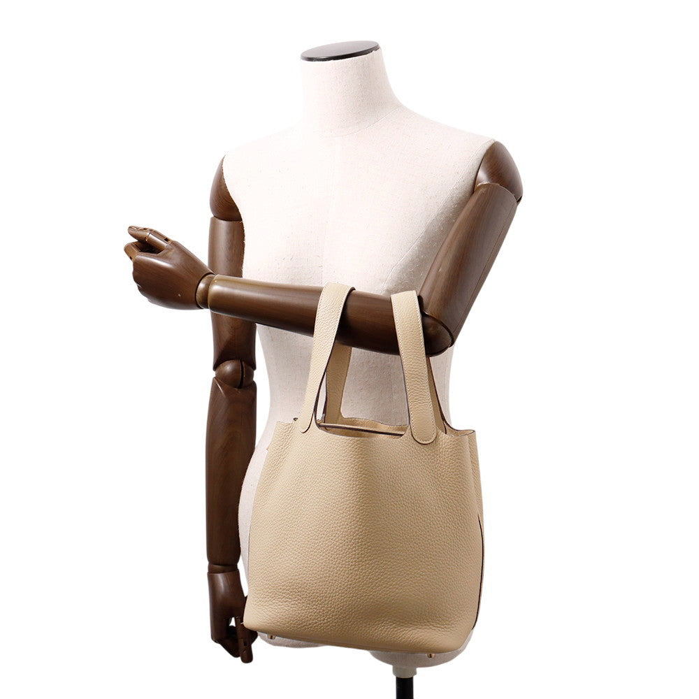 HERMES Picotin Padlock Trench Taurillon Clemence Size MM