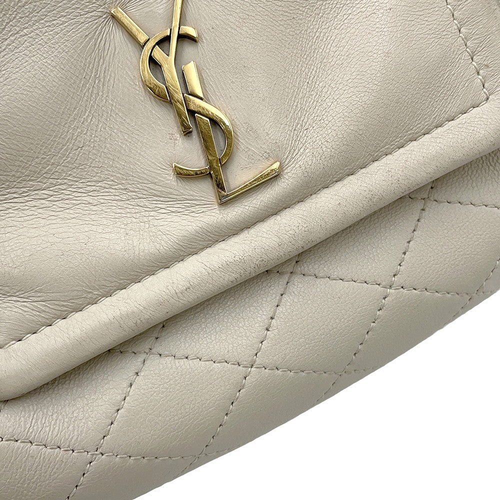 SAINT LAURENT PARIS Nolita ChainShoulder Bug Off-white672738 Lambskin Size Mini