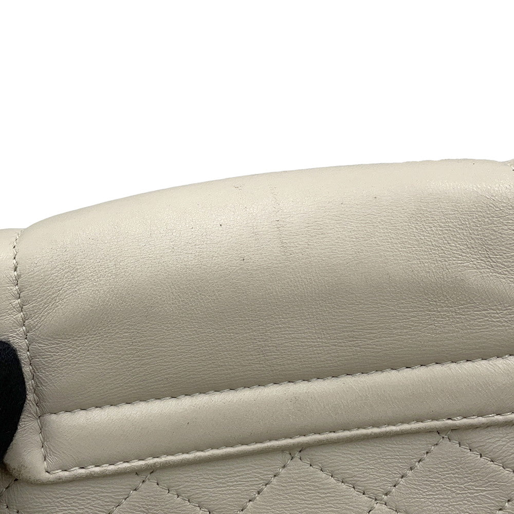 SAINT LAURENT PARIS Nolita ChainShoulder Bug Off-white672738 Lambskin Size Mini