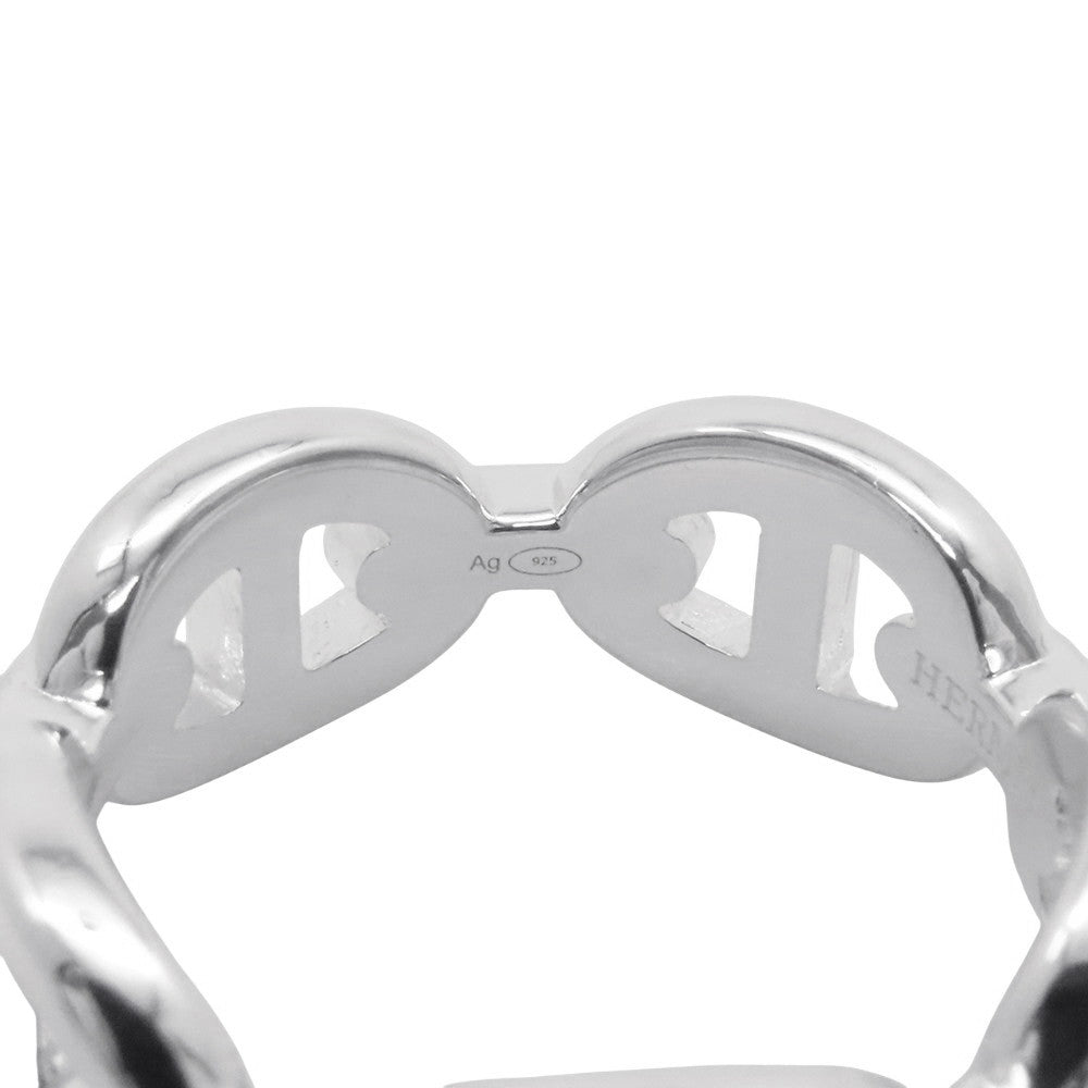 HERMES Chaine d'Ancre Anchene Ring Size PM/53/#13 SV925