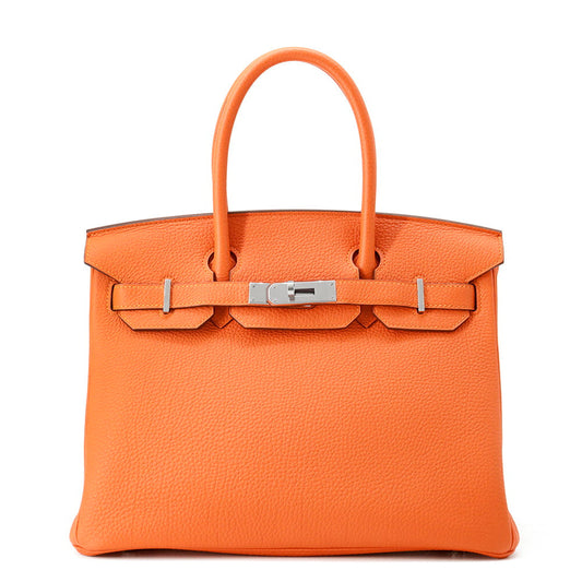 HERMES Birkin Feu Togo Leather Size 30