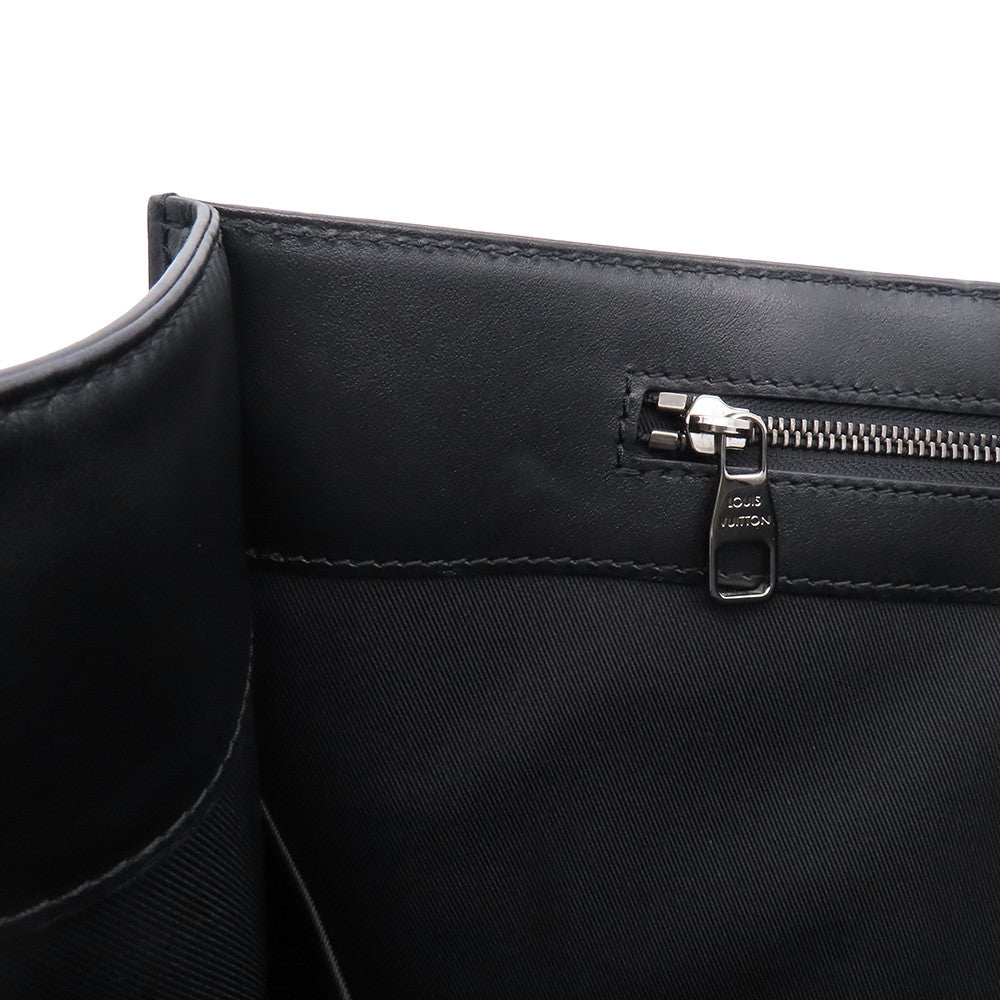 LOUIS VUITTON Sac Plat 24H NoirM47059 Monogram Eclipse