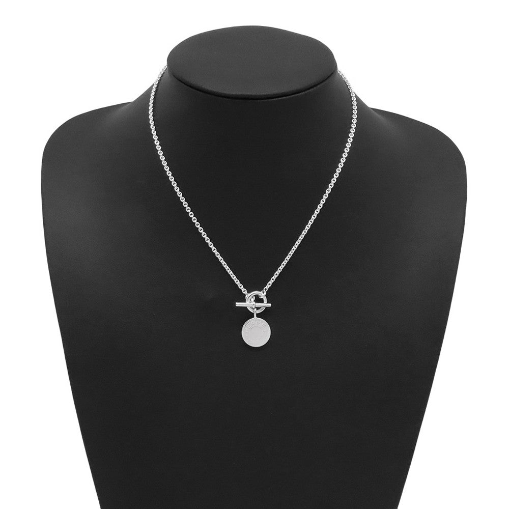 HERMES Amulette H Confetti Necklace SV925