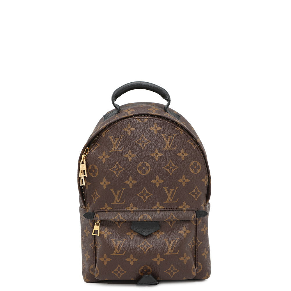LOUIS VUITTON Palm Springs Backpack NoirM44871 Monogram Size PM