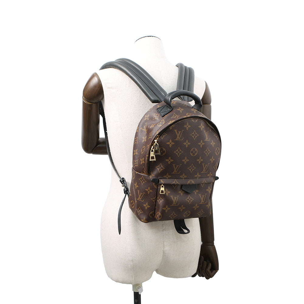 LOUIS VUITTON Palm Springs Backpack NoirM44871 Monogram Size PM