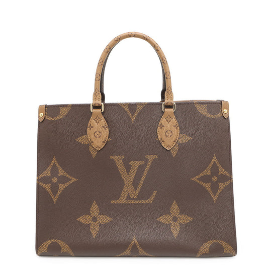 LOUIS VUITTON Onthego RedM45321 Monogram Monogram Reverse Canvas Monogram Giant Size MM