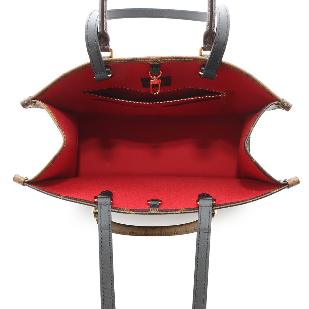 LOUIS VUITTON Onthego RedM45321 Monogram Monogram Reverse Canvas Monogram Giant Size MM