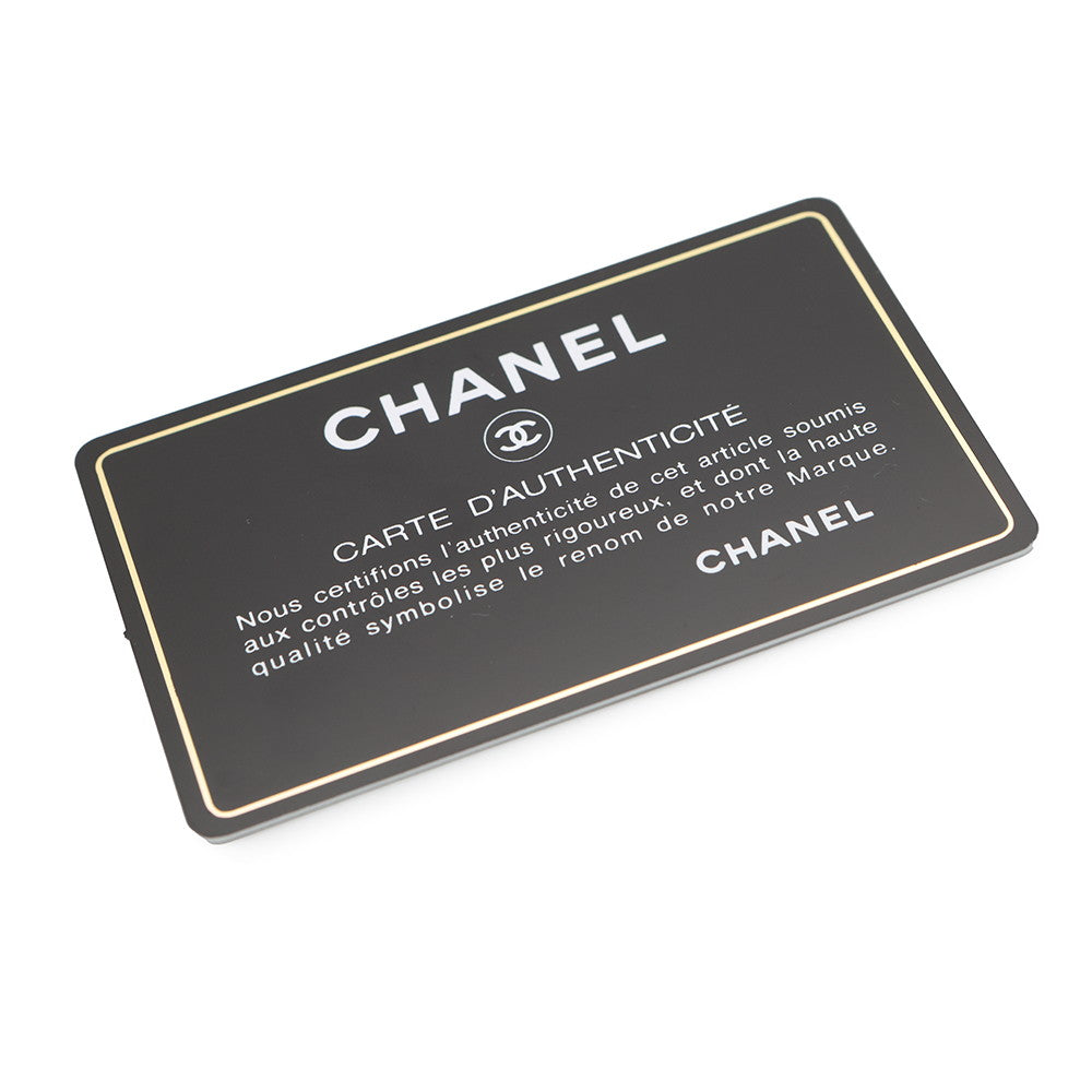 CHANEL Matelasse Vanity Bag Pearl BlackAP2161 Caviar Leather Size Mini