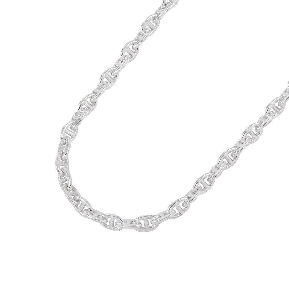HERMES Chaine d'Ancre Necklace 43 frames Size PM SV925