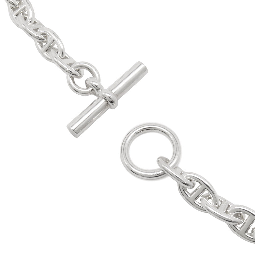 HERMES Chaine d'Ancre Necklace 43 frames Size PM SV925