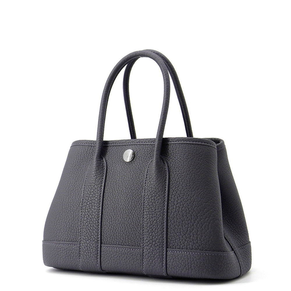 HERMES Neo Garden Ardoise Negonda Leather Size 23
