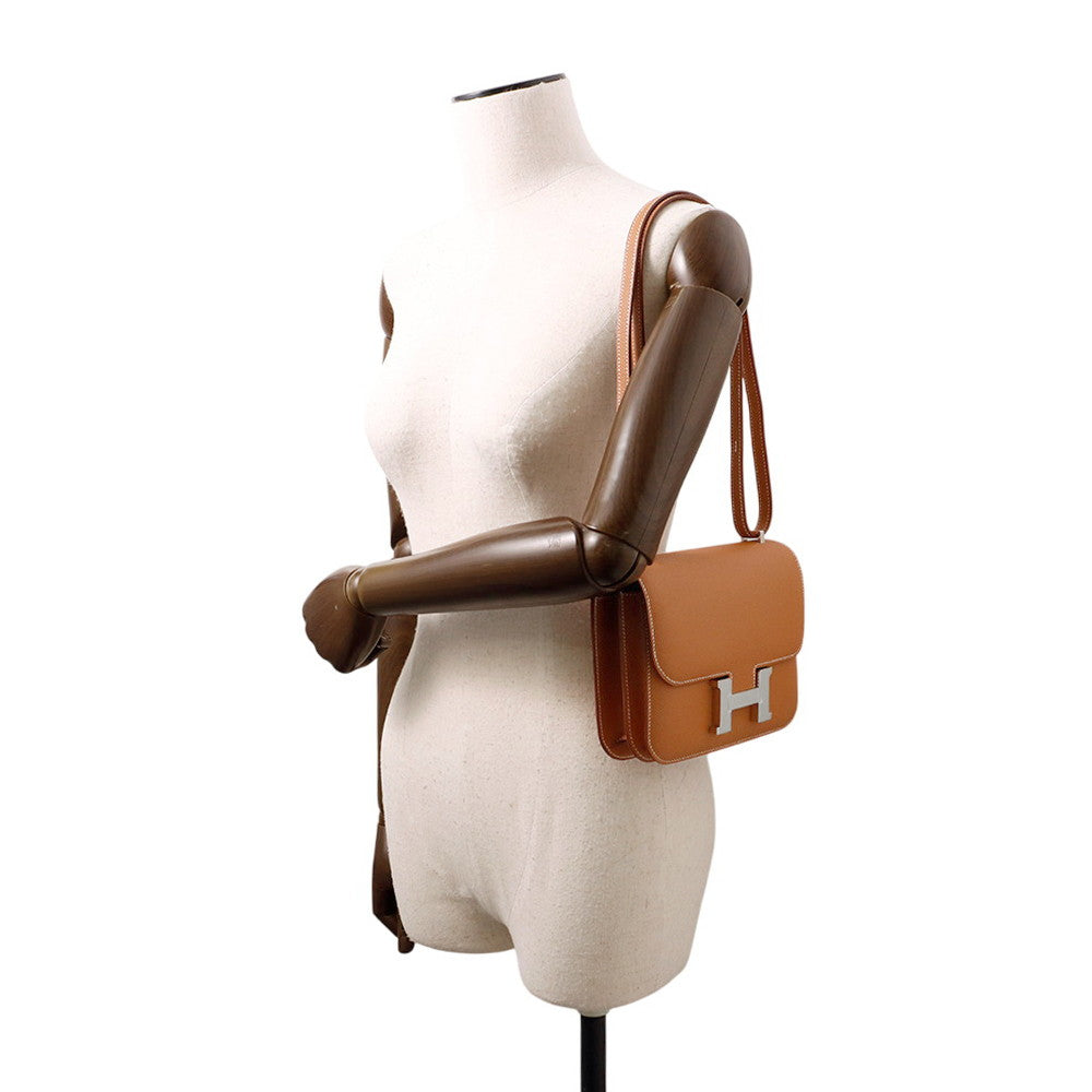 HERMES Constance3 Miroir Gold Epsom Size Mini