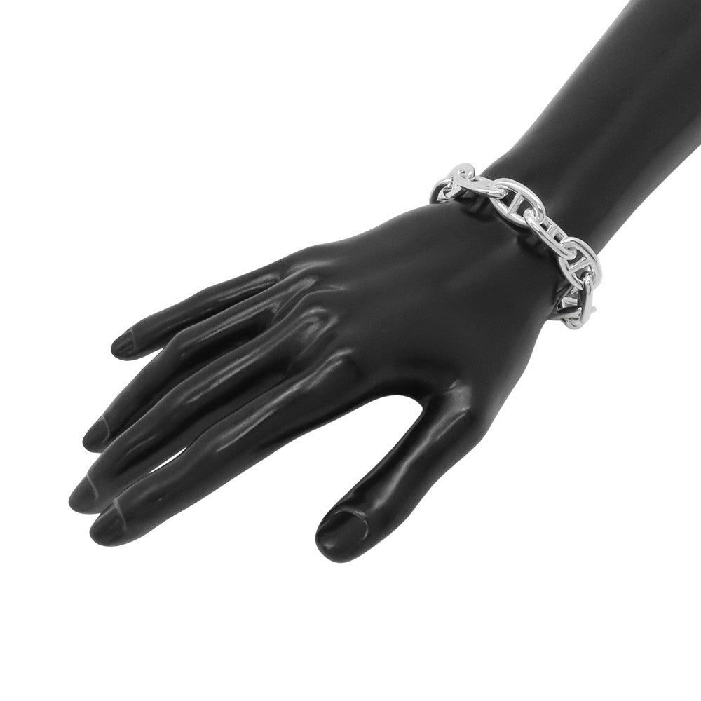 HERMES Chaine d'Ancre Bracelet 12 frames Size GM SV925