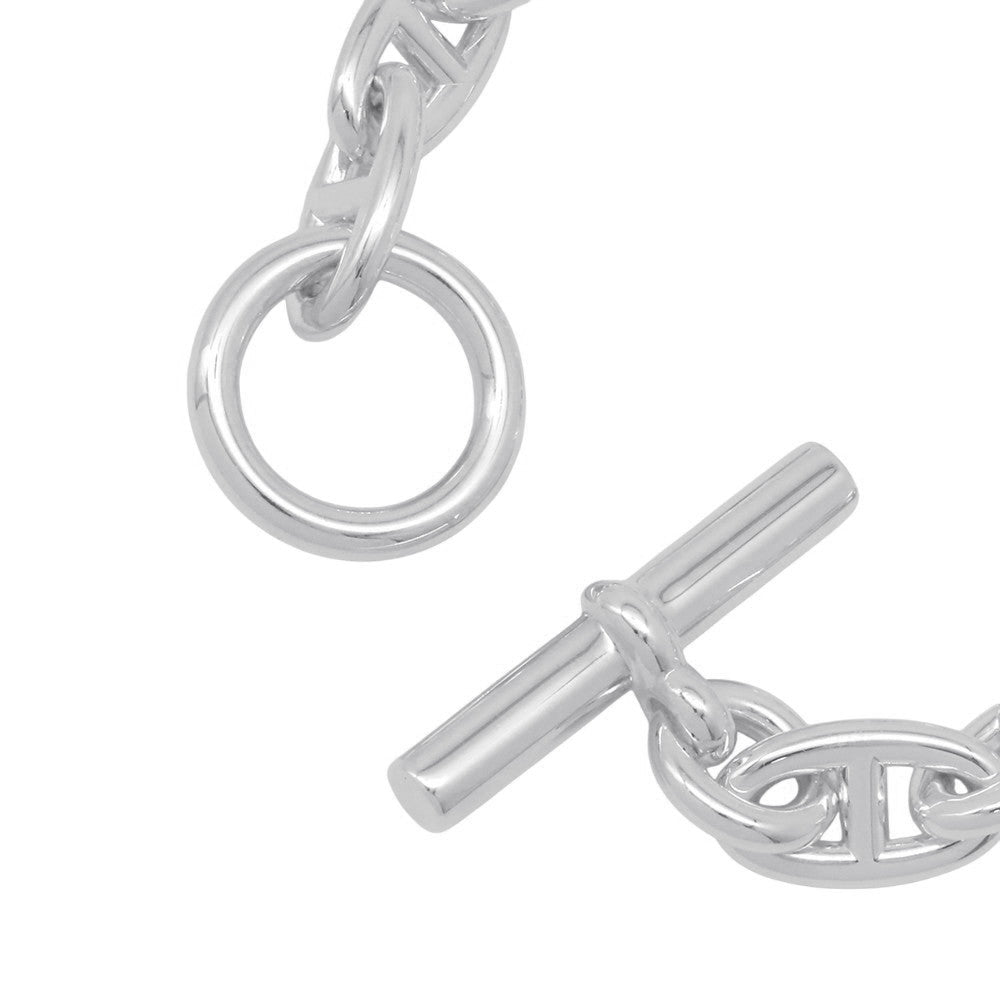 HERMES Chaine d'Ancre Bracelet 12 frames Size GM SV925