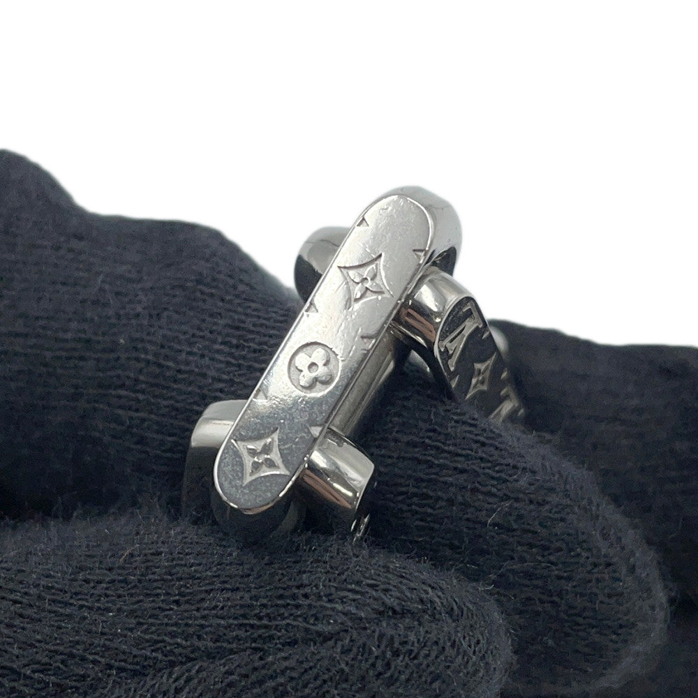 LOUIS VUITTON Necklace Chain Monogram SilverM00307 Metal