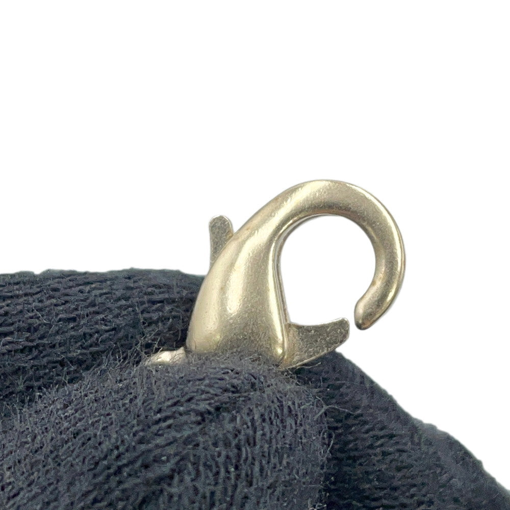 CHANEL CC Logo Heart ChainBraceletAB7003 Metal Faux Pearl Rhinestone