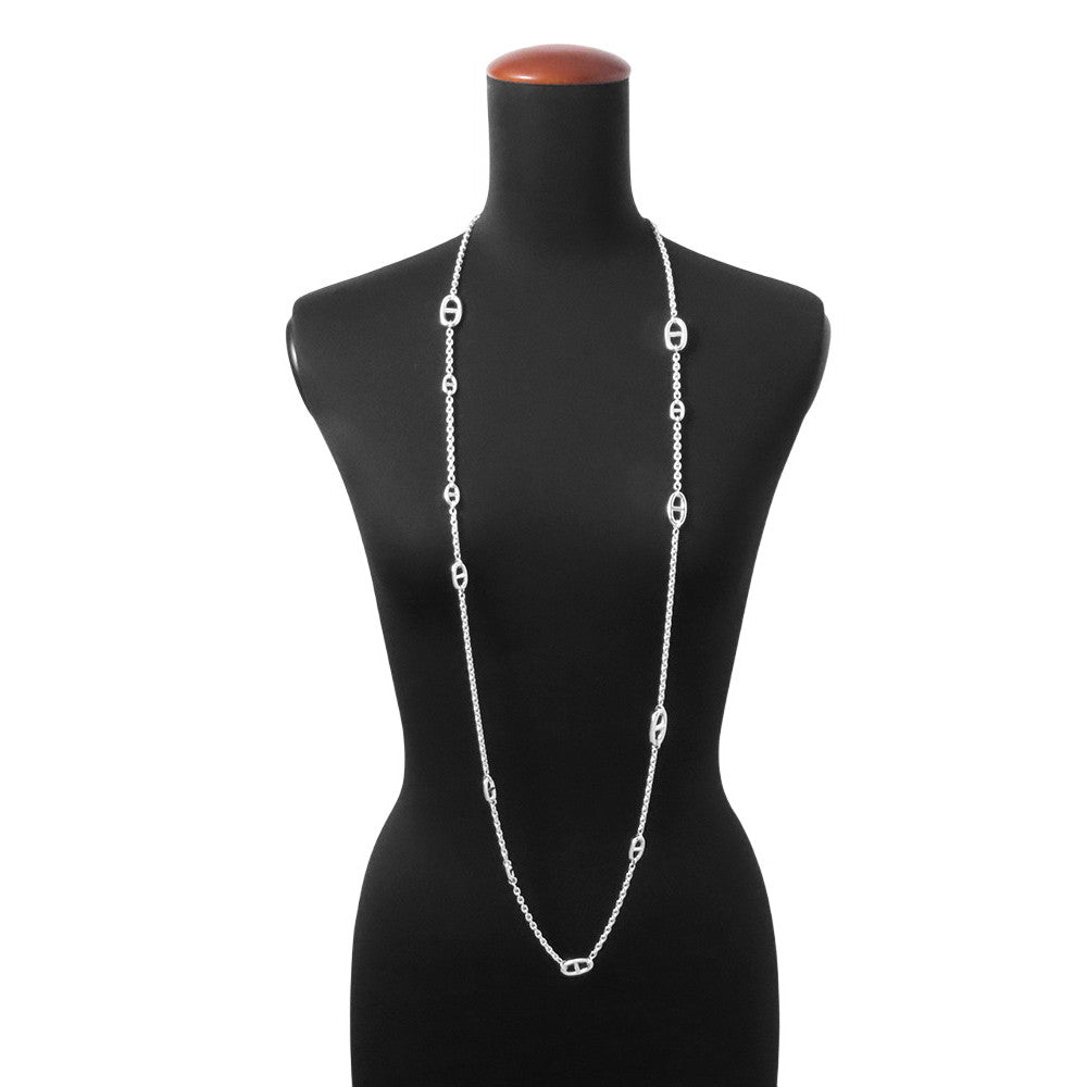 HERMES Farandole Necklace Size 120 SV925