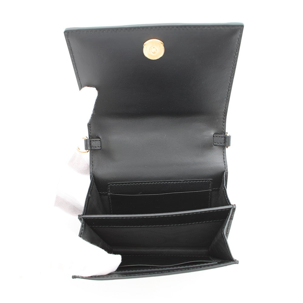 GUCCI GGMatelasse Mini Shoulder Bag Black723777 Leather