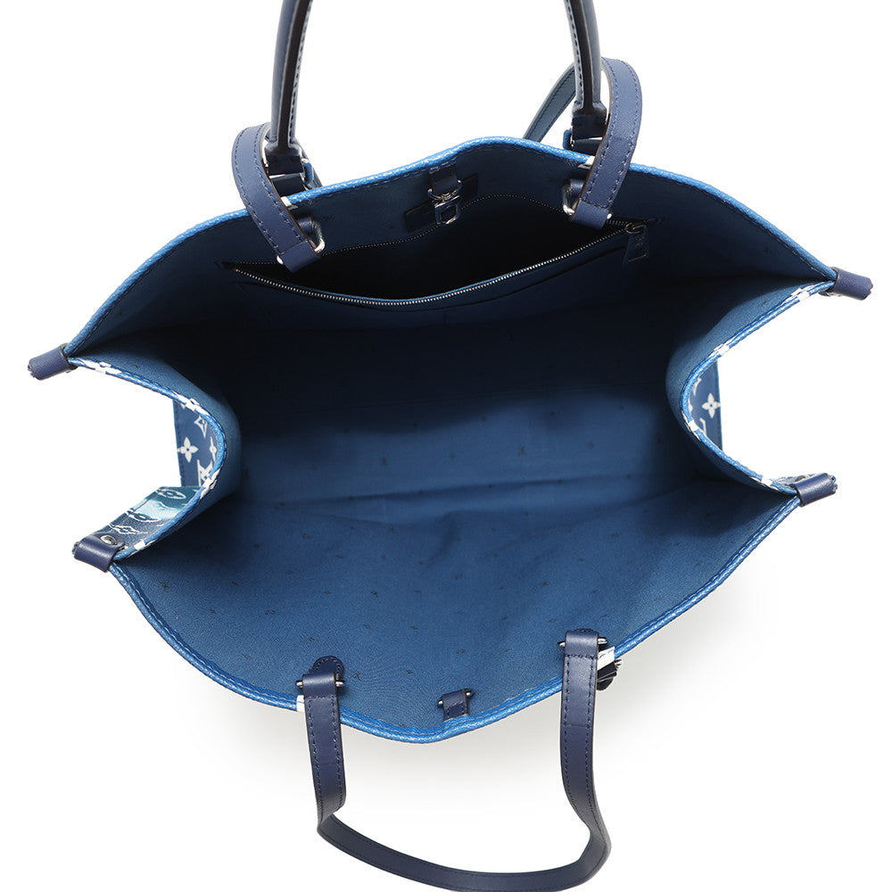 LOUIS VUITTON Onthego BlueM45120 Monogram LV Escale Size GM