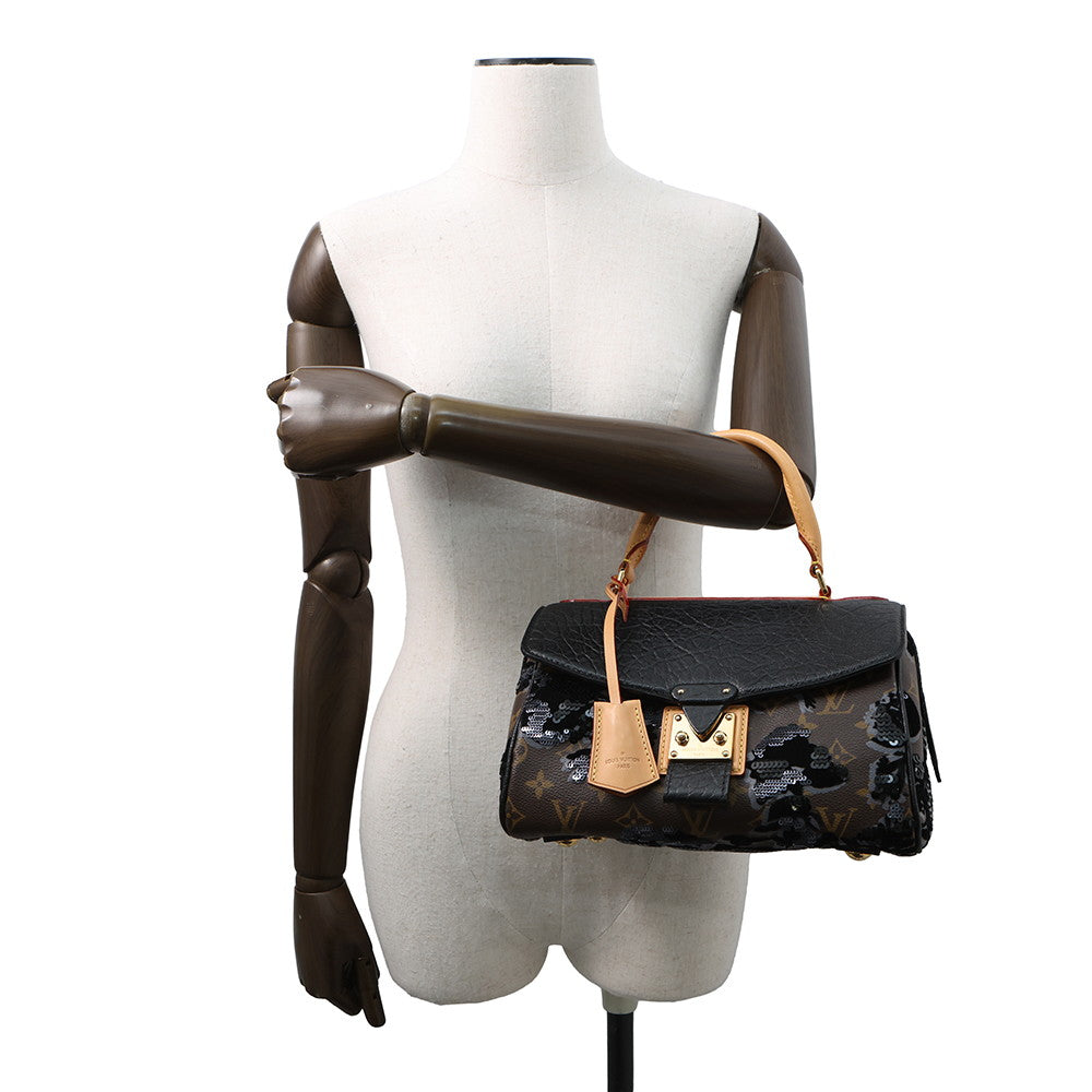 LOUIS VUITTON carrousel Brown/NoirM40434 Monogram Fleur de Jae