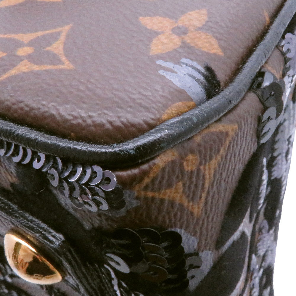 LOUIS VUITTON carrousel Brown/NoirM40434 Monogram Fleur de Jae