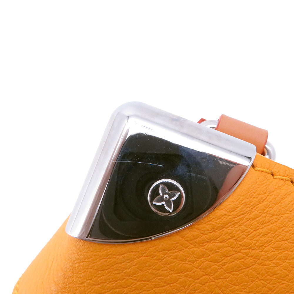 LOUIS VUITTON Vertical Box Trunk SaffronYellowM59666 CowhideLeather