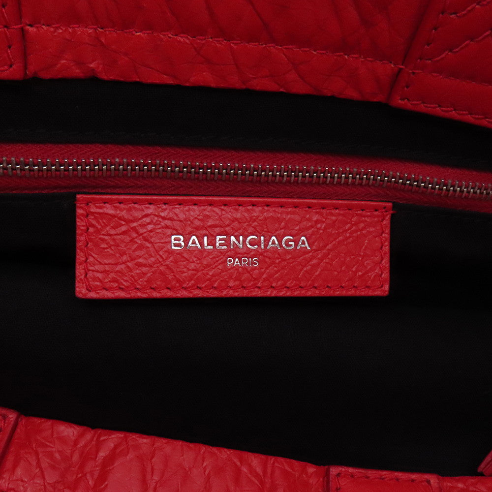 BALENCIAGA Supermarket Shopper Red508454 Leather