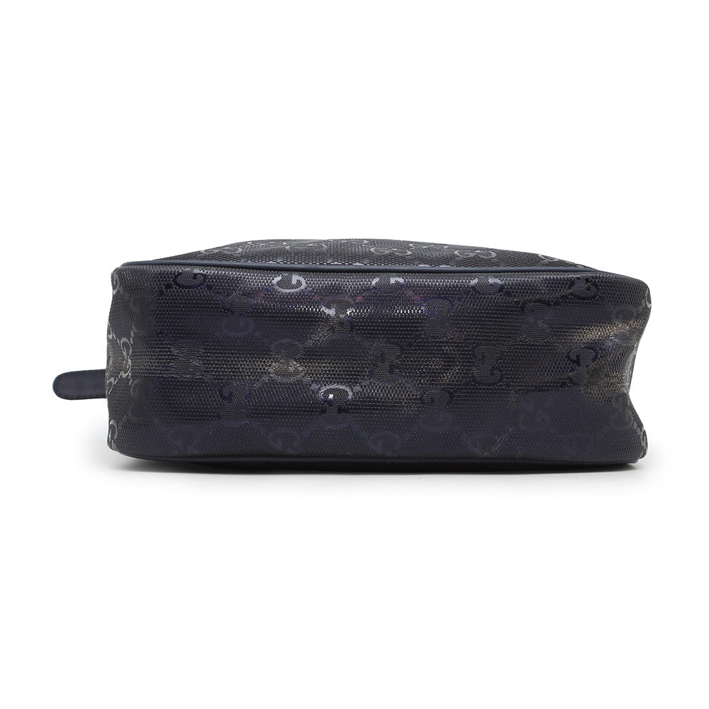 GUCCI GG Imprime Shoulder Blue233268 GG Imprime Leather