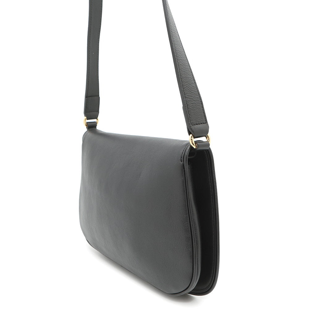 GUCCI Blondie 2WAY Shoulder Black699268 Leather Size Small