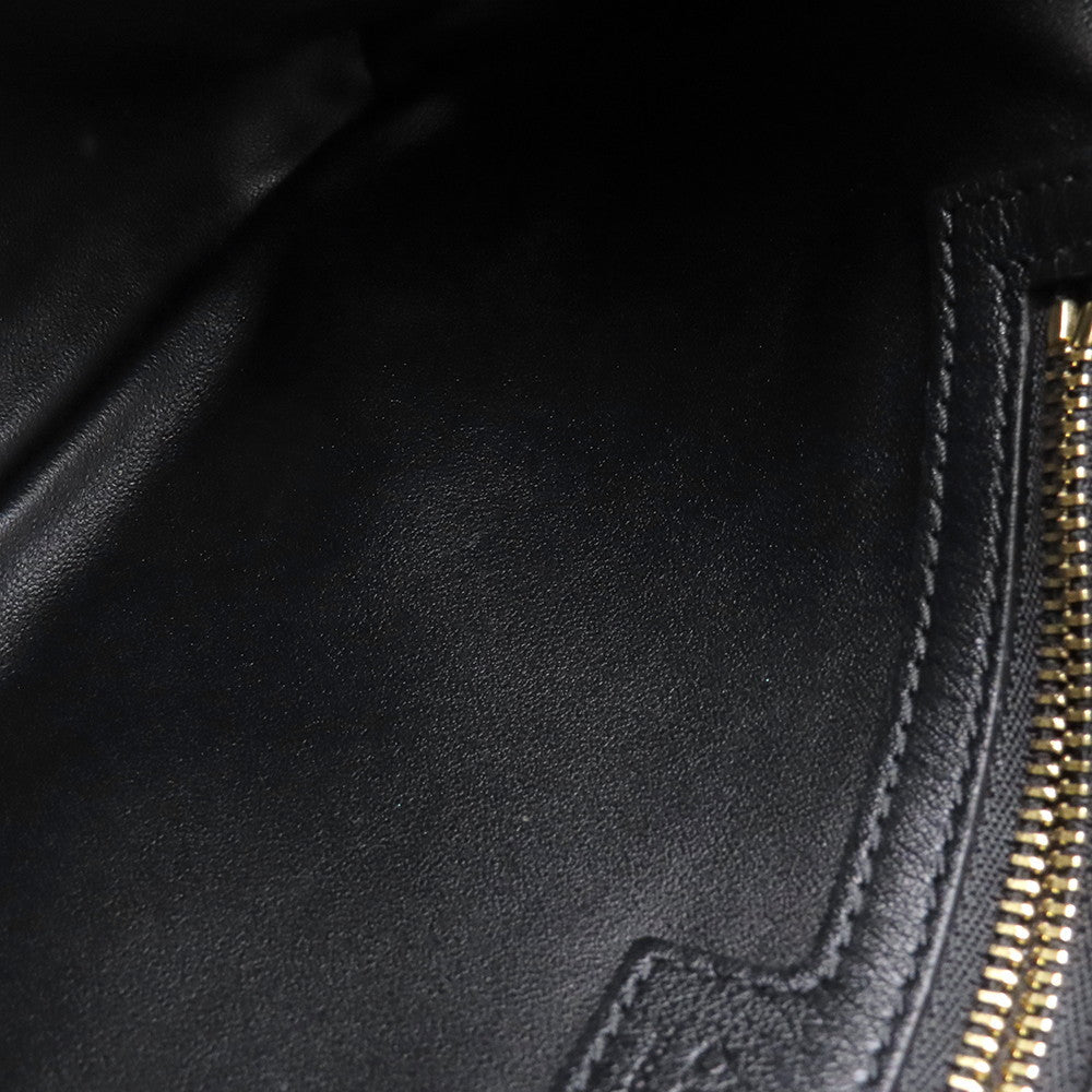 GUCCI Blondie 2WAY Shoulder Black699268 Leather Size Small