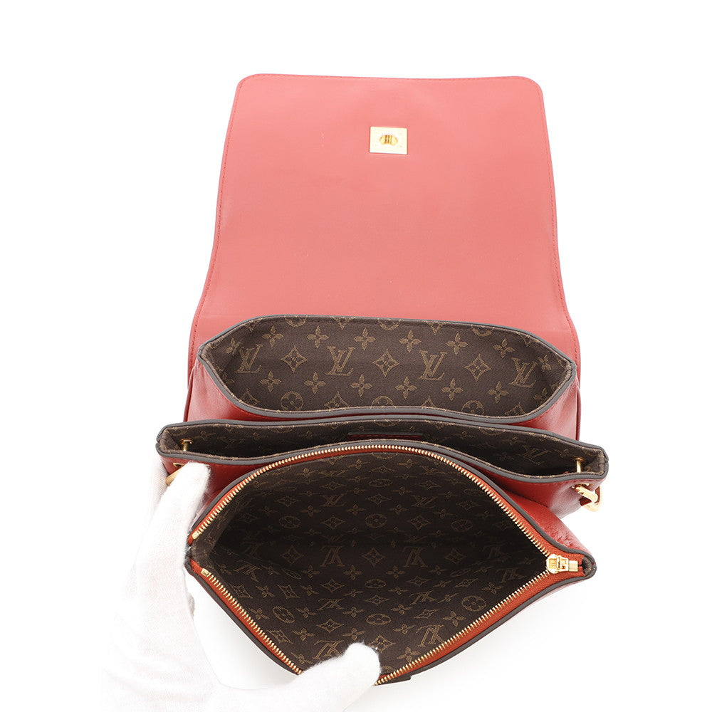 LOUIS VUITTON Rendezvous RedM57744 Leather