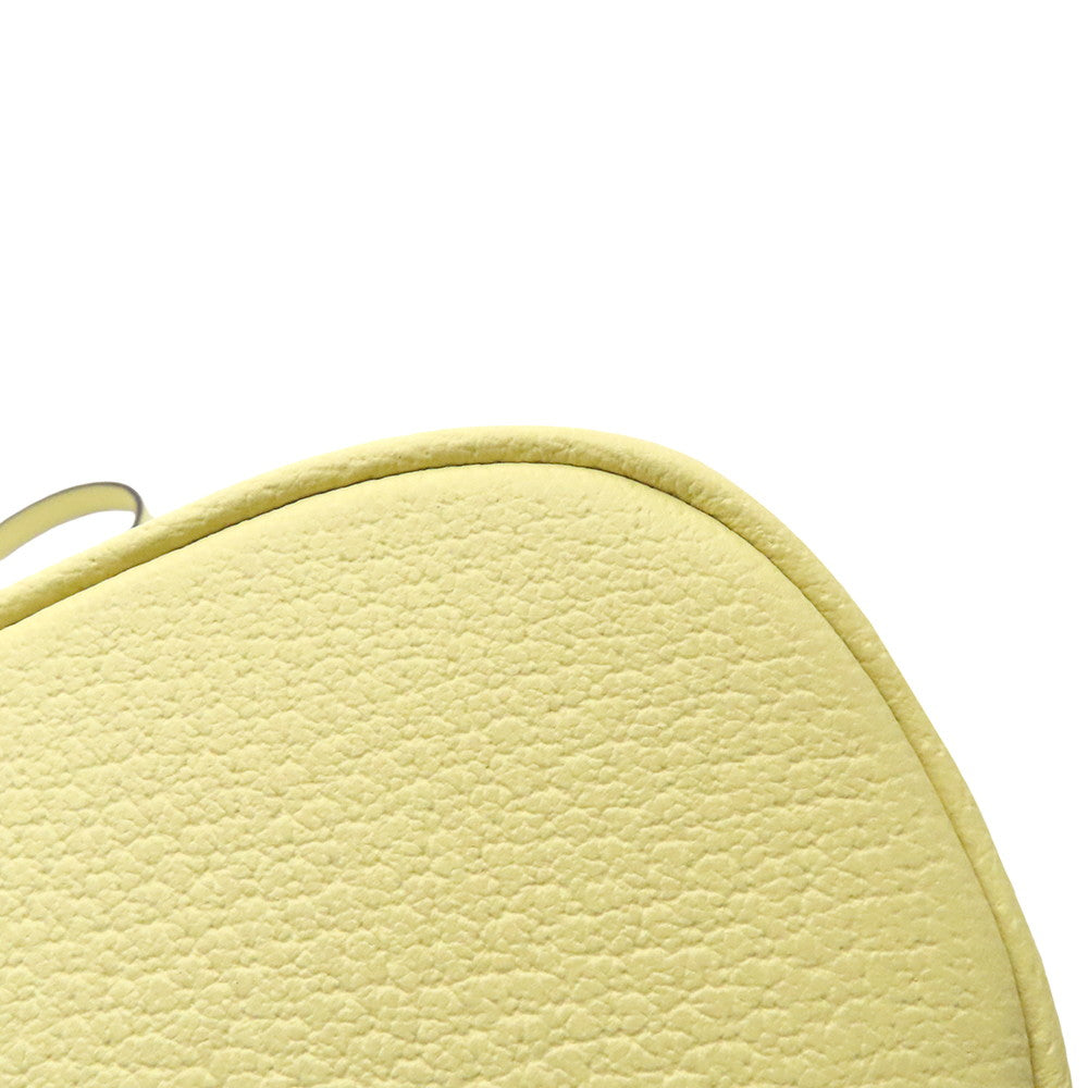 GUCCI Bucket Shoulder Yellow550620 GG Canvas Leather Size Mini
