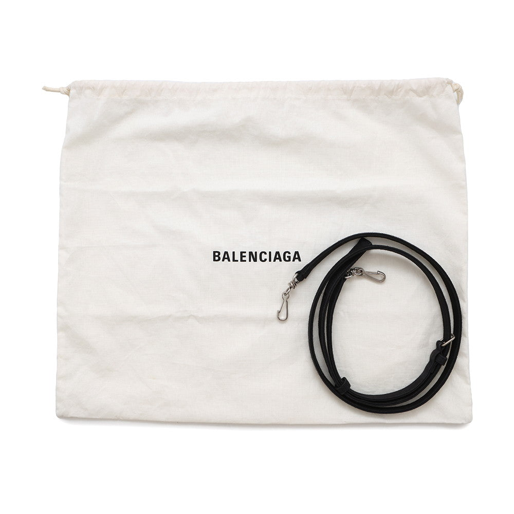 BALENCIAGA Wave XS 2WAYBag Black619979 Canvas Size XS