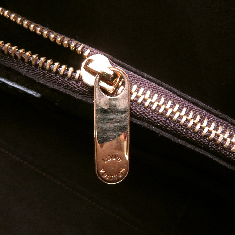 LOUIS VUITTON Kimono NoirM40460 Monogram Calf Leather Size MM