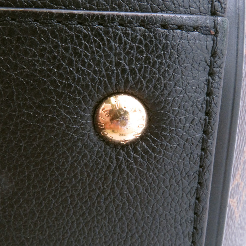 LOUIS VUITTON Kimono NoirM40460 Monogram Calf Leather Size MM