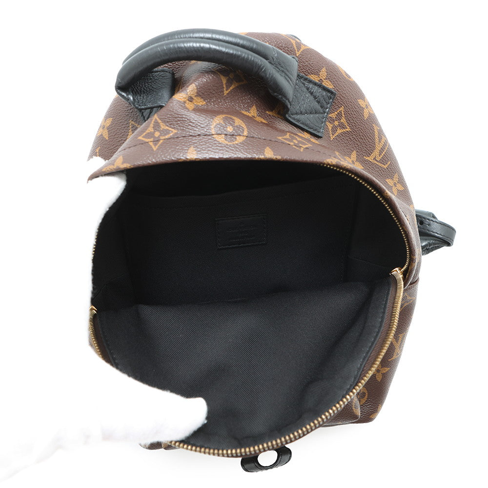 LOUIS VUITTON Palm Springs Backpack NoirM41560 Monogram Size PM