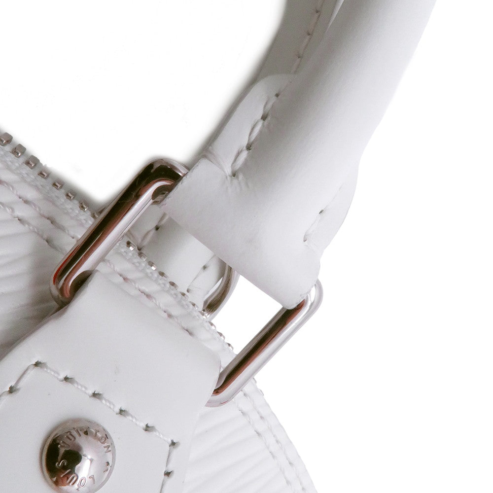 LOUIS VUITTON Alma LVxYK Blanc/RougeM21712 Epi Leather Infinity Dot Size BB