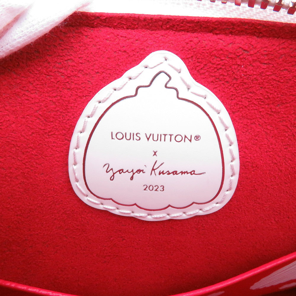 LOUIS VUITTON Alma LVxYK Blanc/RougeM21712 Epi Leather Infinity Dot Size BB