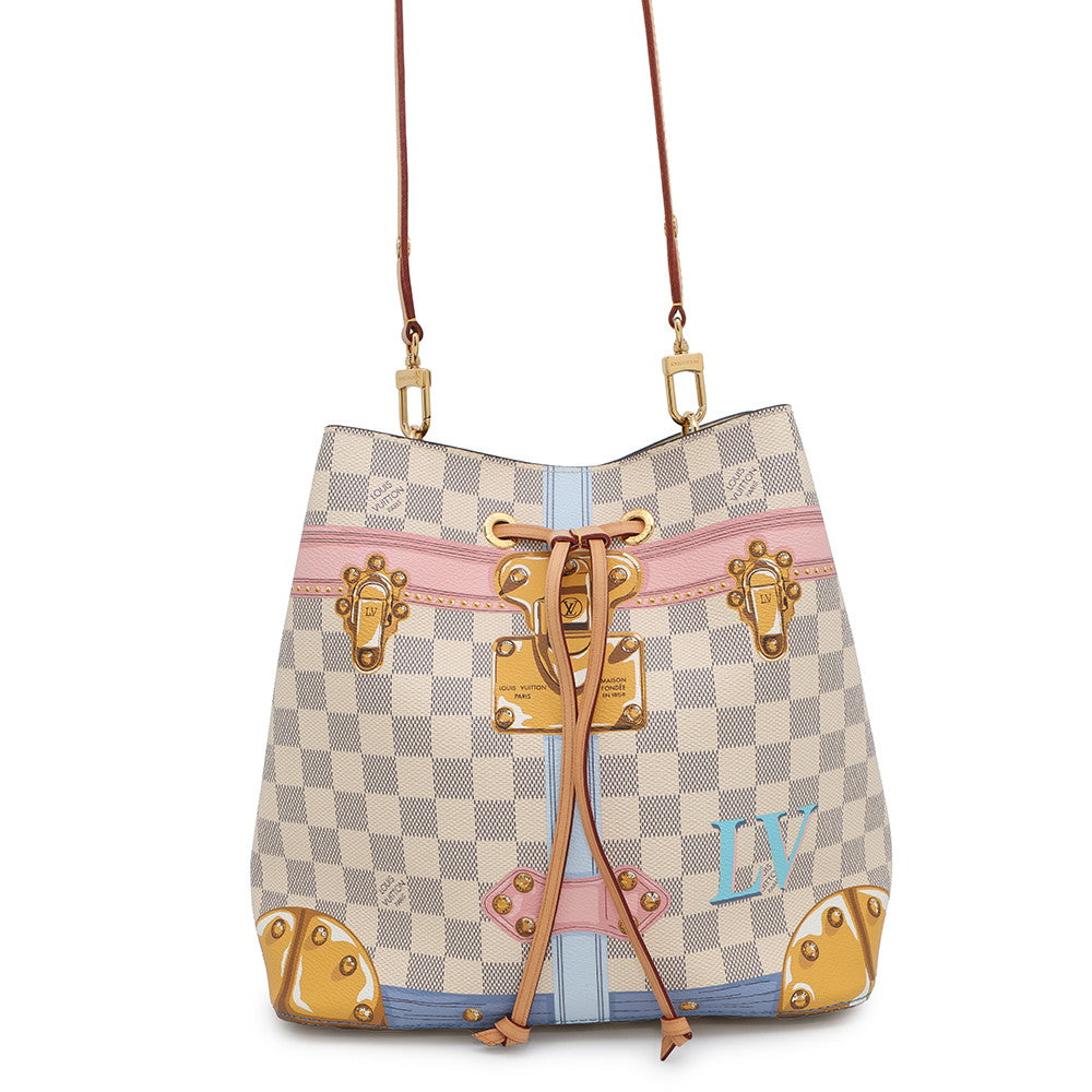 LOUIS VUITTON Neonoe BeigeN41066 Damier Azur Summer Trunk Collection