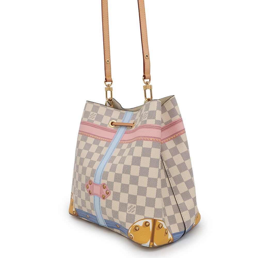 LOUIS VUITTON Neonoe BeigeN41066 Damier Azur Summer Trunk Collection
