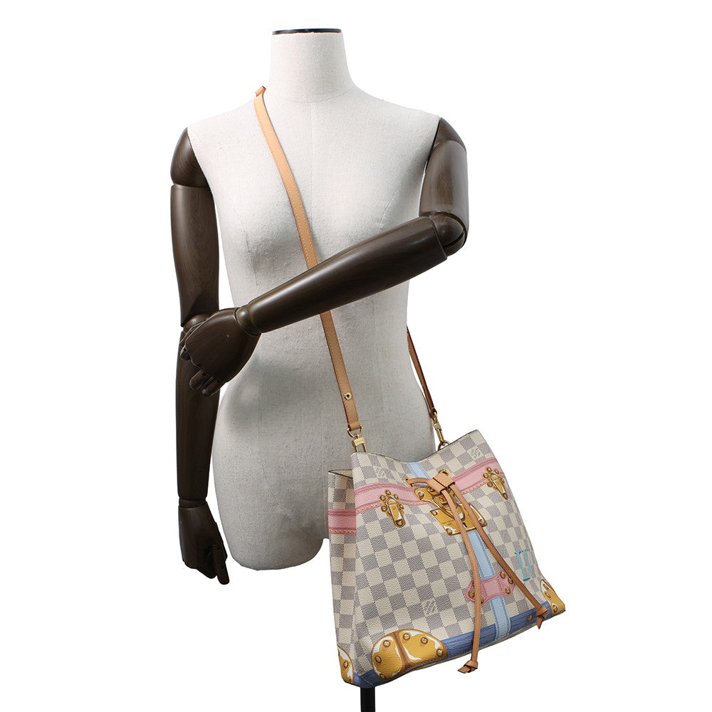 LOUIS VUITTON Neonoe BeigeN41066 Damier Azur Summer Trunk Collection