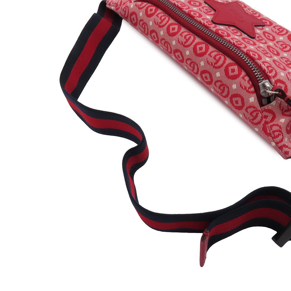 GUCCI Children's Star Crossbody Bag Red502095 Canvas