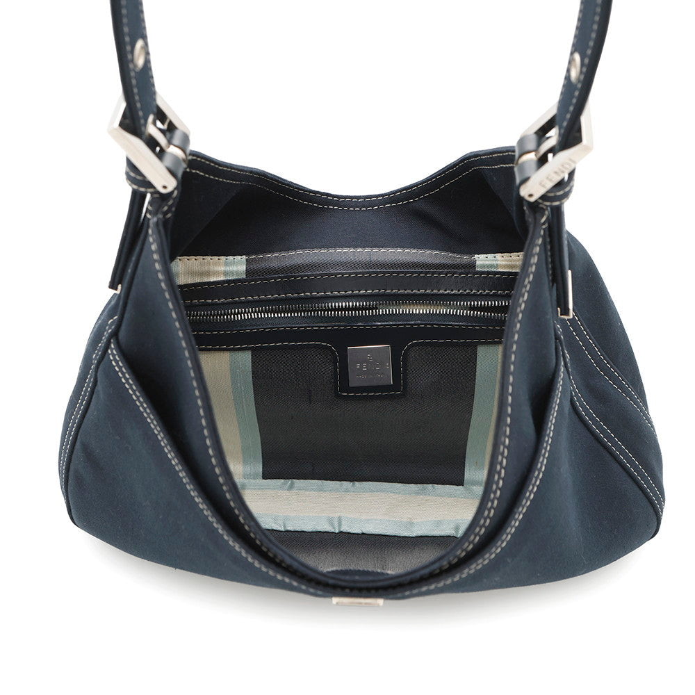 FENDI Mamma Bucket Marble Navy Denim