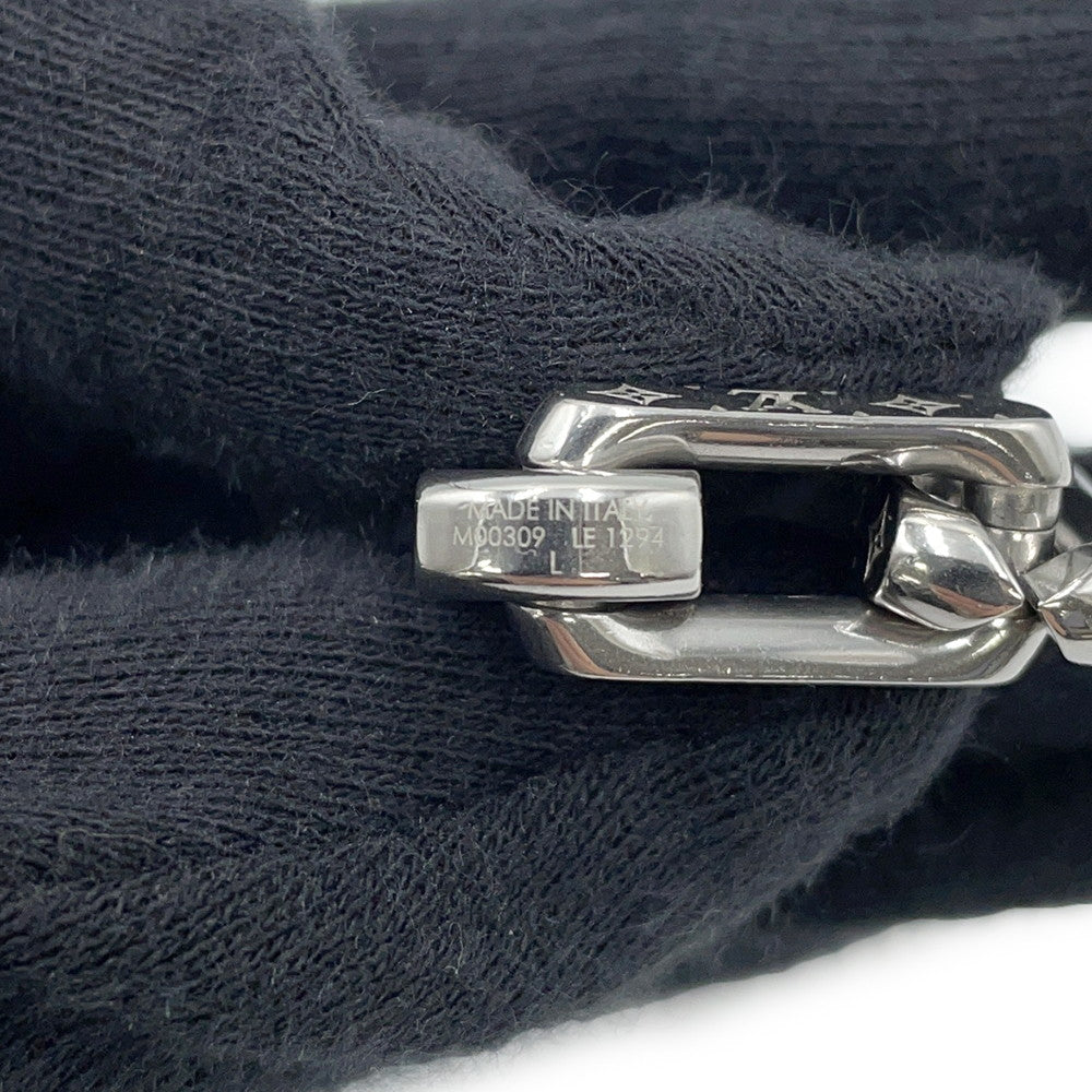 LOUIS VUITTON Bracelet・Monogram Chain SilverM00309 Metal