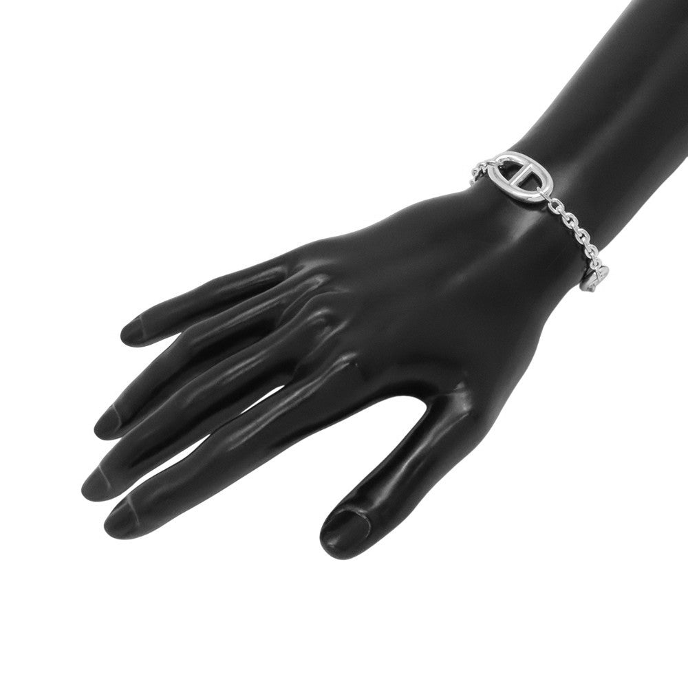 HERMES Chaine d'Ancre Farandole Bracelet Size SH SV925