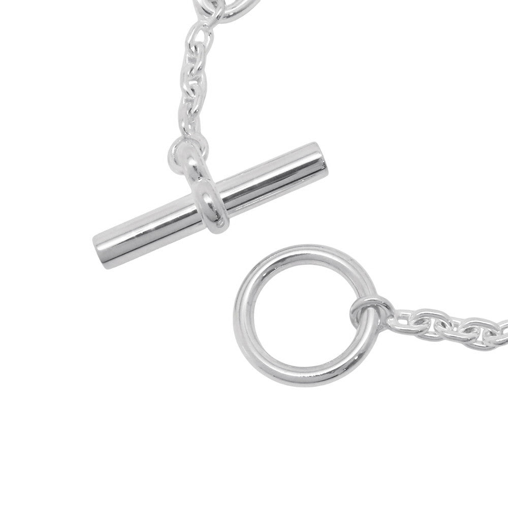 HERMES Chaine d'Ancre Farandole Bracelet Size SH SV925