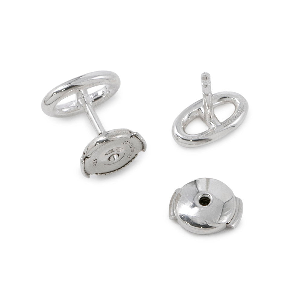 HERMES Chaine d'Ancre Farandole Earrings Size TPM SV925
